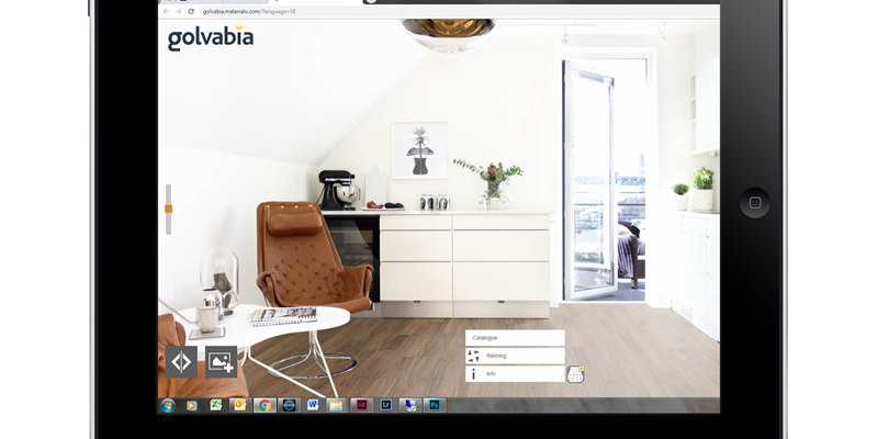 Ipad Printscreen Showroom