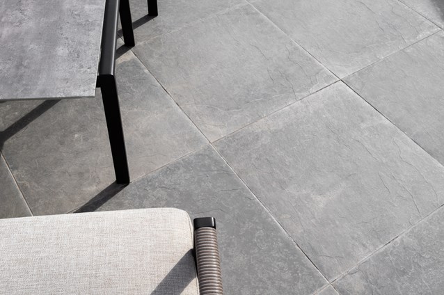 Hotell Skansen Båstad Extreme Grey 60X60 Projektplatta Granitkeramik Ovan Close